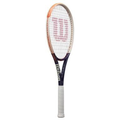 Wilson Tennis Racket Roland Garros Triumph 105in/298g/Recreational 2025 beige/navy blue - strung -