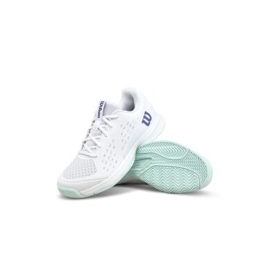 Wilson Rush Pro L Allcourt 2026 Tennis Shoes White/Light Blue Kids