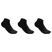 Wilson Tennis Socks Quarter black Men - 3 Pairs