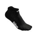 Wilson No Show Tennis Socks Black Ladies - 3 Pairs