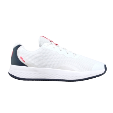 Wilson Tennis Shoes Intrigue Lite Allcourt 2025 white/navy blue ladies