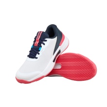 Wilson Tennis Shoes Intrigue Pro Clay/Sand Court 2025 white/navy blue ladies