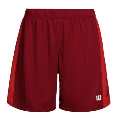 Wilson Fundamentals Short Sports Trousers Red Ladies