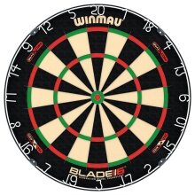Winmau Dartboard Blade 6 Dual Core (seamless, highly visible playing surface)