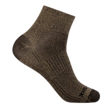 Wrightsock Sports Socks Quarter Coolmesh II (thin, breathable, comfortable) khaki - 1 pair