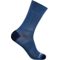 Wrightsock Sports Socks Crew Coolmesh II (thin, breathable, comfortable) sea blue/navy blue - 1 pair