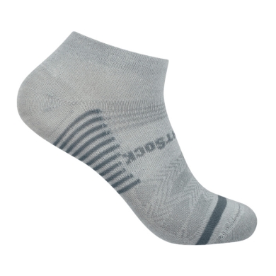Wrightsock Sports Socks Sneaker Coolmesh II (thin, breathable, comfortable) grey - 1 pair
