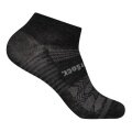 Wrightsock Sports Socks Sneaker Coolmesh II (thin, breathable, comfortable) black/grey - 1 pair