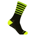 Wrightsock Everyday Hiking Sock Crew Eco Explore (Anti-Blister Sock) black/yellow - 1 pair