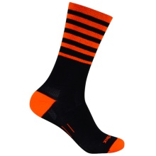 Wrightsock Everyday Hiking Sock Crew Eco Explore (Anti-Blister Sock) black/orange - 1 pair