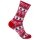 Wrightsock Everyday Hiking Sock Crew Eco Explore Motiv Sock (Christmas, Anti-Blister Sock) red - 1 pair