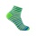 Wrightsock Sports Socks Quarter Coolmesh II (thin, breathable, comfortable) green/blue/grey - 1 pair