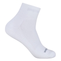 Wrightsock Sports Socks Quarter Endurance (ankle-high, anti-blister sock) white - 1 pair