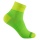 Wrightsock Sports Socks Quarter Coolmesh II (thin, breathable, comfortable) lime green ladies - 1 pair