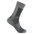 Wrightsock Wander Sock Crew Merino Coolmesh II (thin, merino wool) grey - 1 pair
