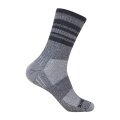 Wrightsock Wander Sock Crew Escape (extra terry cushioning, medium thickness) ash grey - 1 pair