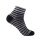 Wrightsock Sportsocks Quarter Coolmesh II (thin, breathable, comfortable) grey/black - 1 pair