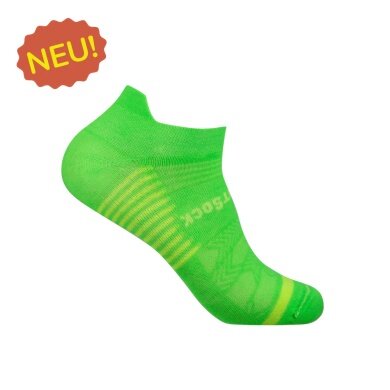 Wrightsock Sports Socks Sneaker Coolmesh II (with stabilisation function) lime green - 1 pair