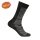 Wrightsock Sports Socks Crew Coolmesh II (thin, breathable, comfortable) black/pearl grey - 1 pair