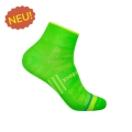 Wrightsock Sports Socks Quarter Coolmesh II (thin, breathable, comfortable) lime - 1 pair