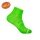 Wrightsock Sports Socks Quarter Coolmesh II (thin, breathable, comfortable) lime - 1 pair