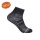 Wrightsock Sports Socks Quarter Coolmesh II (thin, breathable, comfortable) black/pearl grey - 1 pair