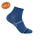 Wrightsock Sports Socks Quarter Coolmesh II (thin, breathable, comfortable) denim blue - 1 pair