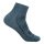 Wrightsock Sports Socks Quarter Endurance (ankle-high, anti-blister sock) grey - 1 pair