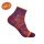 Wrightsock Sports Socks Quarter Coolmesh II (thin, breathable, comfortable) orange/royal blue - 1 pair
