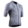 X-Bionic Bicycle Shirt Corefusion Ultimate Jersey (Front Zip, Three Back Pockets) Windmap Grey Men's