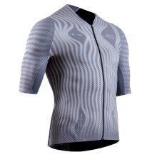 X-Bionic Bicycle Shirt Corefusion Ultimate Jersey (Front Zip, Three Back Pockets) Windmap Grey Men's