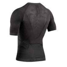 X-Bionic Bicycle Shirt Xceed Ride Jersey (Front Zip, Comfortable Fit) black Men's