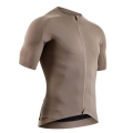 X-Bionic Bicycle Shirt Xceed Ride Jersey (Front Zip, Comfortable Fit) sand/beige Men's