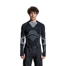 X-Bionic Functional Long Sleeve Shirt Energy Accumulator Light Half Zip Underwear black/grey Men's