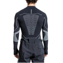 X-Bionic Functional Long Sleeve Shirt Energy Accumulator Light Half Zip Underwear black/grey Men's