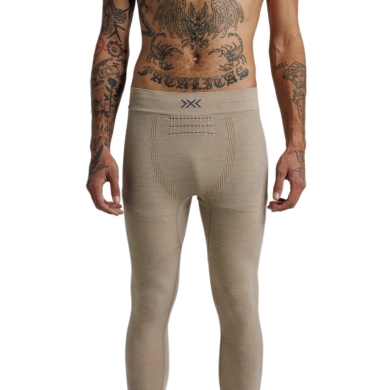 X-Bionic Functional Trousers Mightywool Pant (Merino Wool, warm) long sand/beige men's