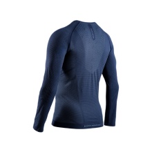 X-Bionic Running Long Sleeve Shirt Xceed Run Shirt LS (lightweight, optimal temperature regulation) navy blue/slate men's
