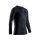 X-Bionic Running Long Sleeve Shirt Xceed Run Shirt LS (lightweight, optimal temperature regulation) black/rhinogrey men's