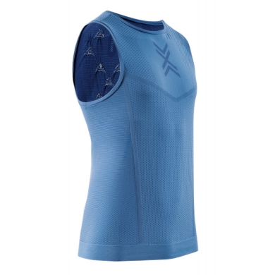 X-Bionic Xceed Run Tank Top slate blue/navy men's