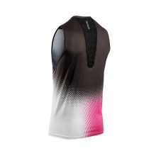 X-Bionic Running Tank Top Corefusion Run Black/Neon Pink/White Men's