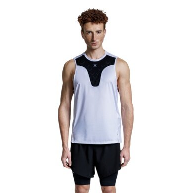 X-Bionic Running Tank Top Corefusion Run White Men's