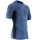 X-Bionic Twyce Race Shirt (tight-fitting) short sleeve slate blue/black men's