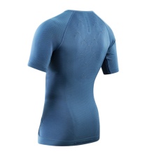 X-Bionic Xceed Ride Run Shirt (optimal thermoregulation) slate blue/navy men's