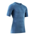 X-Bionic Xceed Ride Run Shirt (optimal thermoregulation) slate blue/navy men's