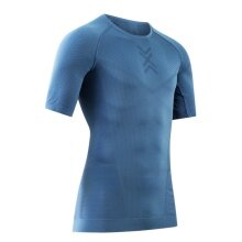 X-Bionic Xceed Ride Run Shirt (optimal thermoregulation) slate blue/navy men's