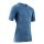 X-Bionic Xceed Ride Run Shirt (optimal thermoregulation) slate blue/navy men's
