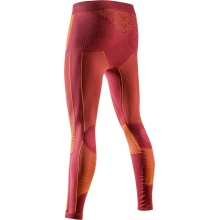 X-Bionic Functional Trousers Pant Energy Accumulator 4.0 Long Underwear Burgundy/Orange Men's