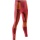 X-Bionic Functional Trousers Pant Energy Accumulator 4.0 Long Underwear Burgundy/Orange Men's