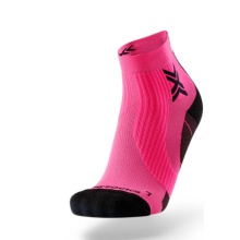 X-Socks Running Sock Run Perform Ankle fluo pink/black Men's - 1 Pair