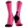 X-Socks Running Socks Run Perform Crew fluo pink/black Men's - 1 Pair